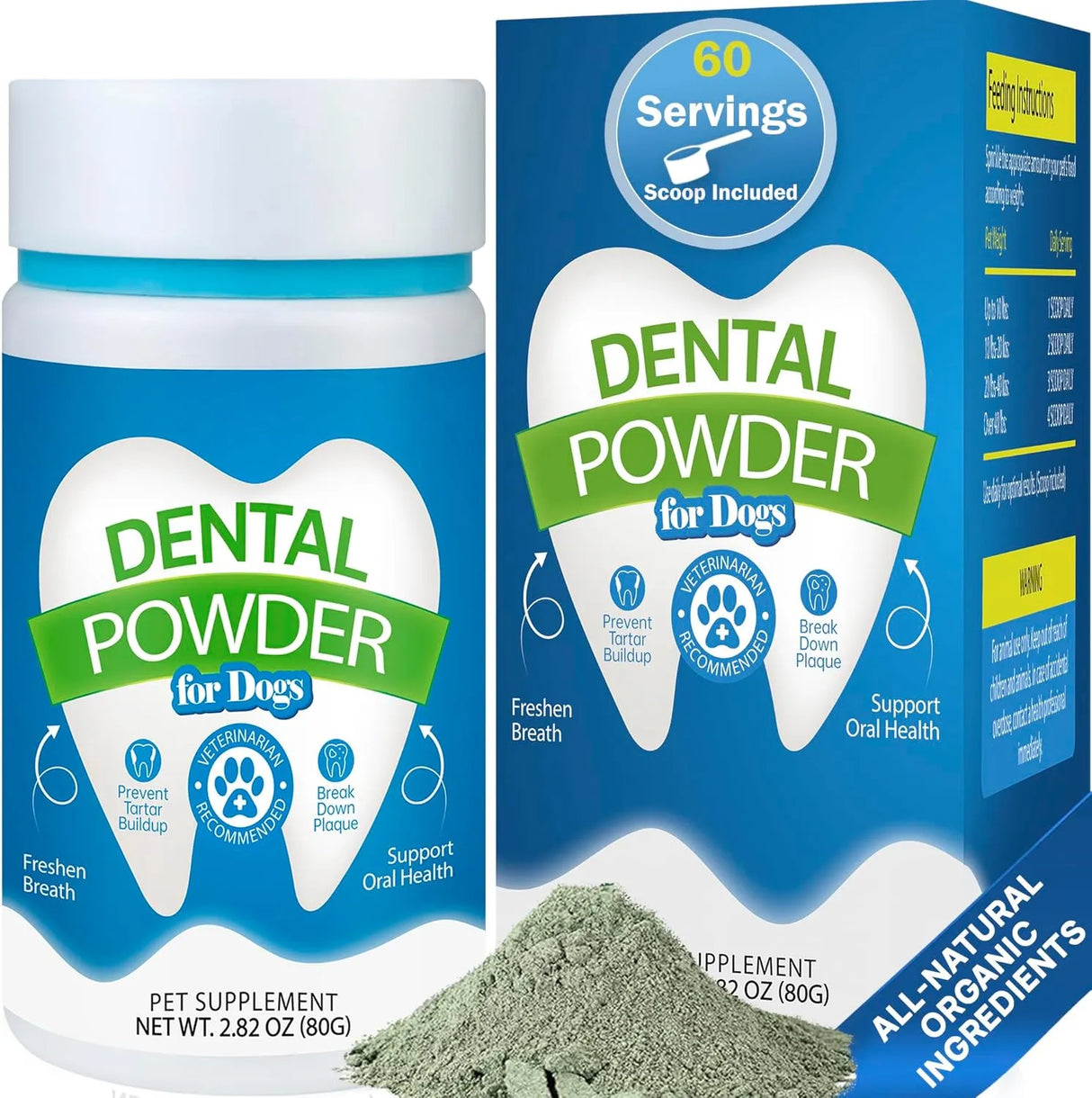 SPANIELBUNS - Spanielbuns Dental Powder for Dogs 80Gr. - The Red Vitamin MX - Cuidado Dental Para Perros - {{ shop.shopifyCountryName }}