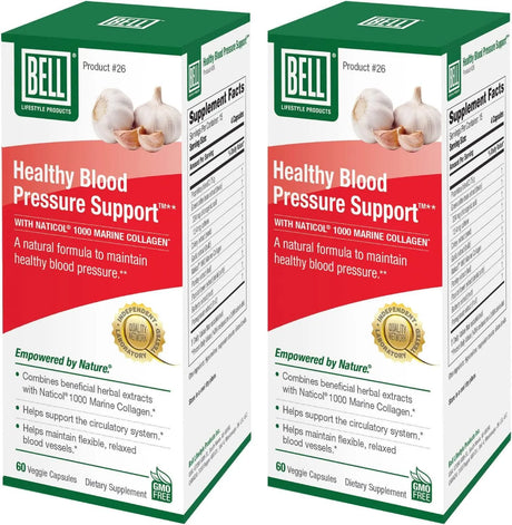 BELL - Bell Healthy Blood Pressure Support 60 Capsulas 2 Pack - The Red Vitamin MX - Suplementos Alimenticios - {{ shop.shopifyCountryName }}