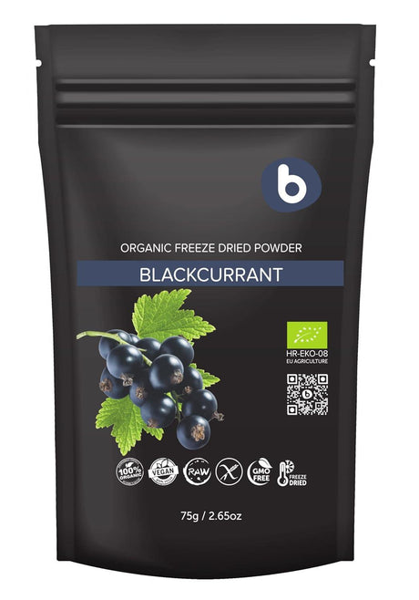 B - b Organic Black Currant Powder 75Gr. - The Red Vitamin MX - Suplementos Alimenticios - {{ shop.shopifyCountryName }}