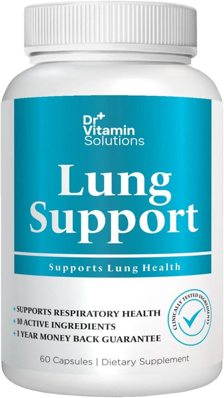 DR VITAMIN SOLUTIONS - DR VITAMIN SOLUTIONS Lung Revive: Advanced Respiratory Support 60 Capsulas - The Red Vitamin MX - Suplementos Alimenticios - {{ shop.shopifyCountryName }}