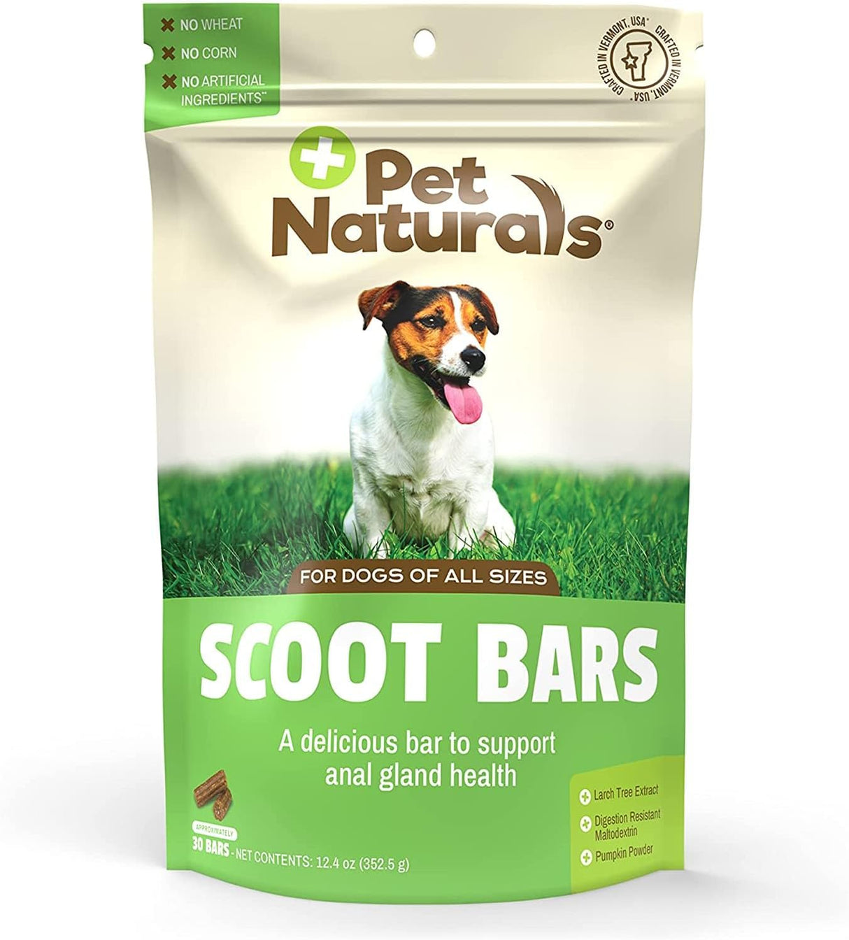 Pet Naturals Scoot Bars for Dogs Digestive Support 30 Masticables