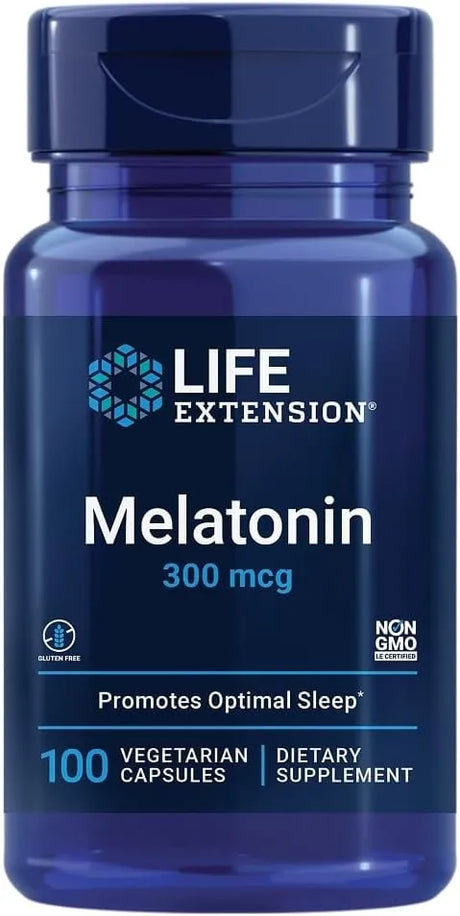 LIFE EXTENSION - Life Extension Melatonin 300mcg 100 Capsulas - The Red Vitamin MX - Suplementos Alimenticios - {{ shop.shopifyCountryName }}