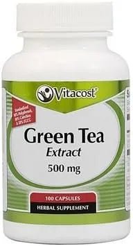 VITACOST - Vitacost Green Tea Extract 500Mg. 100 Capsulas - The Red Vitamin MX - Suplementos Alimenticios - {{ shop.shopifyCountryName }}