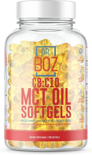 DR. BOZ - Dr. Boz C8:C10 MCT Oil 330 Capsulas Blandas - The Red Vitamin MX - Suplementos Alimenticios - {{ shop.shopifyCountryName }}