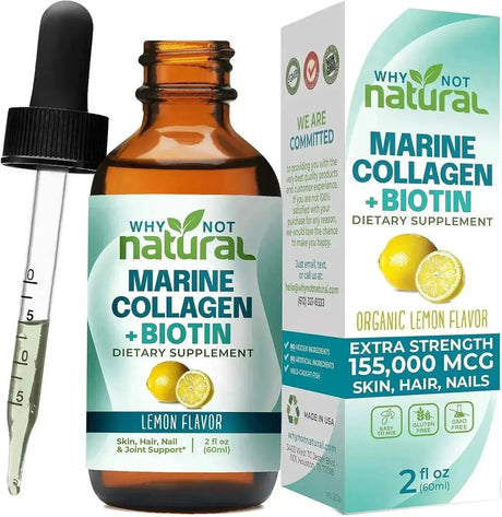 WHY NOT NATURAL - Why Not Natural Liquid Collagen 2 Fl.Oz. - The Red Vitamin MX - Suplementos Alimenticios - {{ shop.shopifyCountryName }}