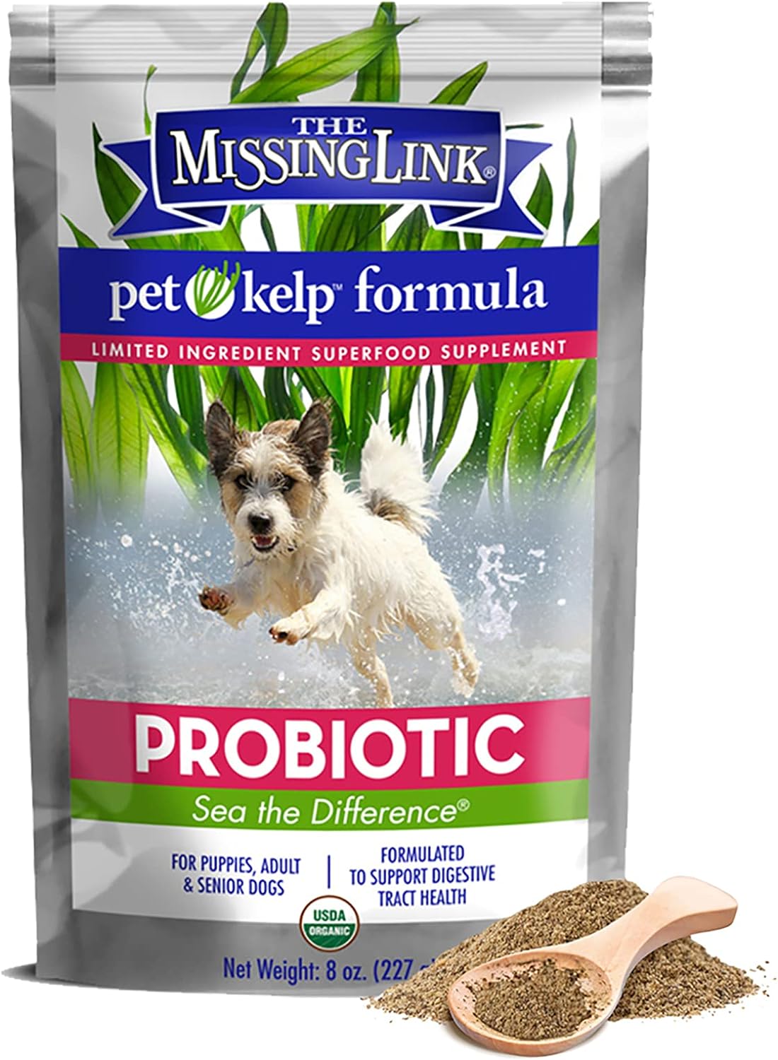 The Missing Link Pet Kelp Canine Probiotic 227Gr.