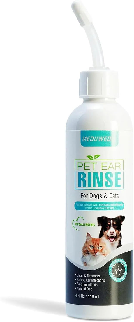 MEDUWEDU - MEDUWEDU Dog Ear Cleaner 4 Fl.Oz. - The Red Vitamin MX - Cuidado Del Oído De Perros - {{ shop.shopifyCountryName }}