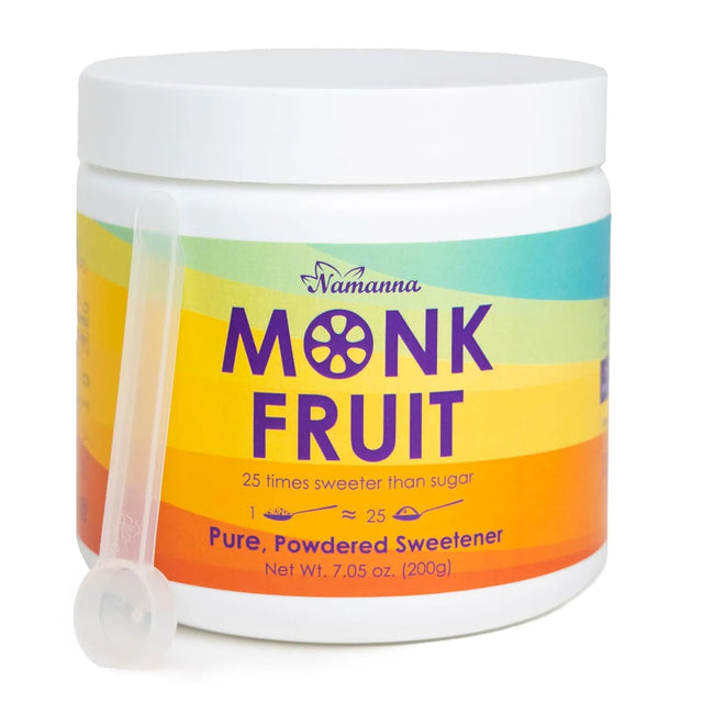 NAMANNA - NAMANNA Pure Monk Fruit Sweetener 200Gr. - The Red Vitamin MX - Suplementos Alimenticios - {{ shop.shopifyCountryName }}