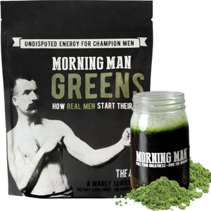 MORNING MAN - MORNING MAN Best Tasting Greens Probiotic Superfood Mix 30 Servicios 360Gr. - The Red Vitamin MX - Suplementos Alimenticios - {{ shop.shopifyCountryName }}