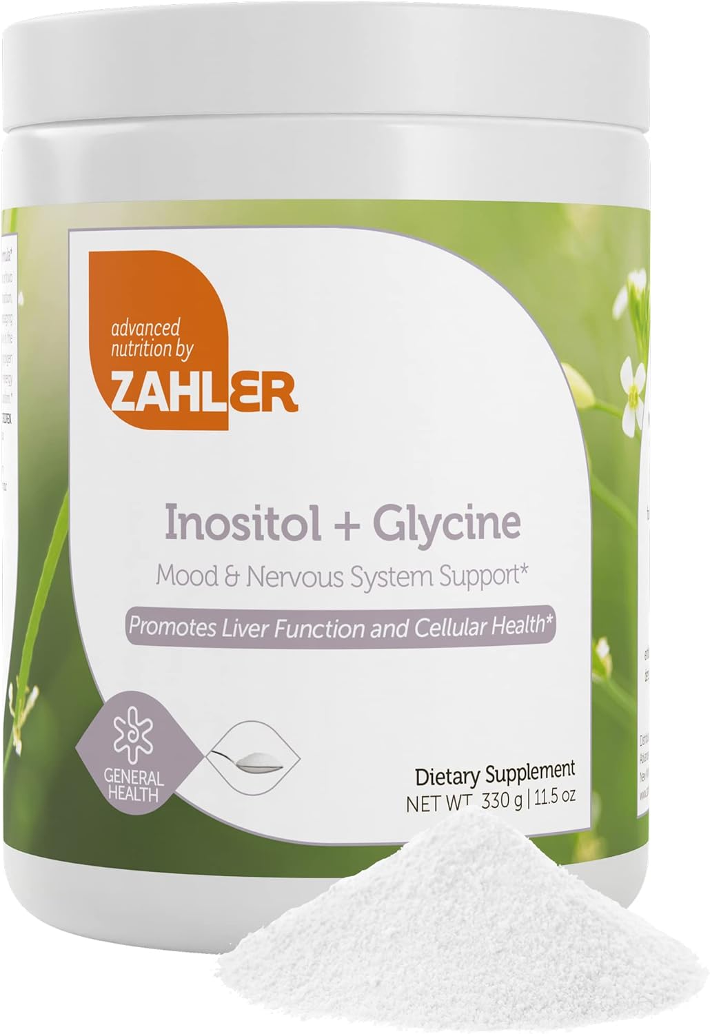 Zahler Inositol & Glycine Supplement Powder 330Gr.