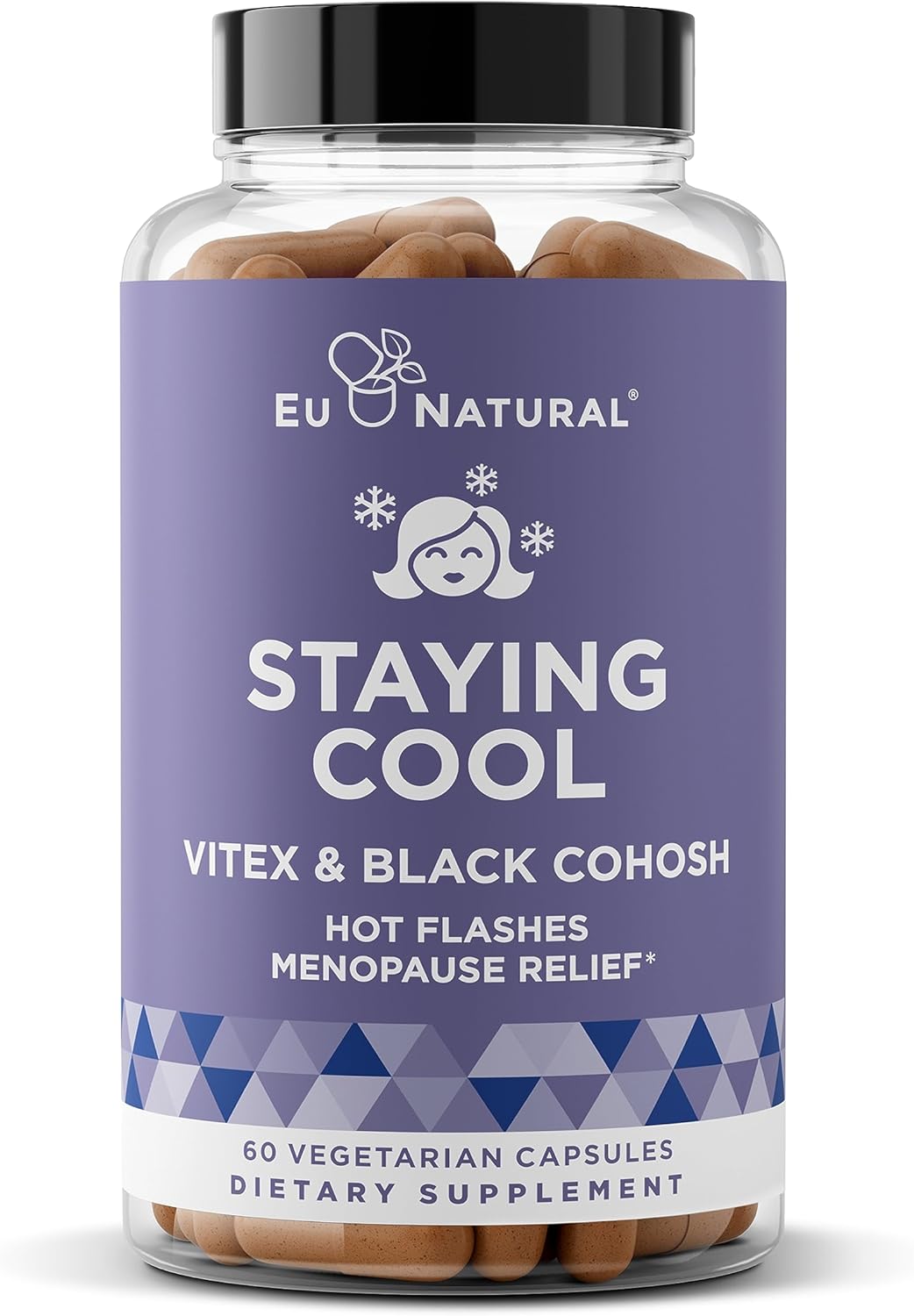 Eu Natural Staying Cool Menopause Supplements for Women 60 Capsulas Blandas