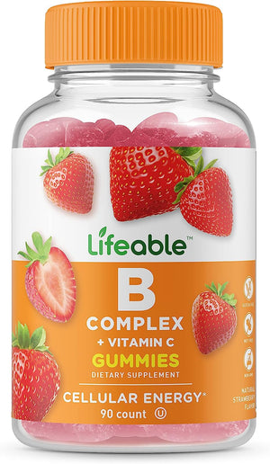 Lifeable Vitamin B Complex with Vitamin C 90 Gomitas
