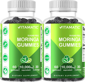 VITAMATIC - Vitamatic Sugar Free Moringa Gummies 60 Gomitas 2 Pack - The Red Vitamin MX - Suplementos Alimenticios - {{ shop.shopifyCountryName }}