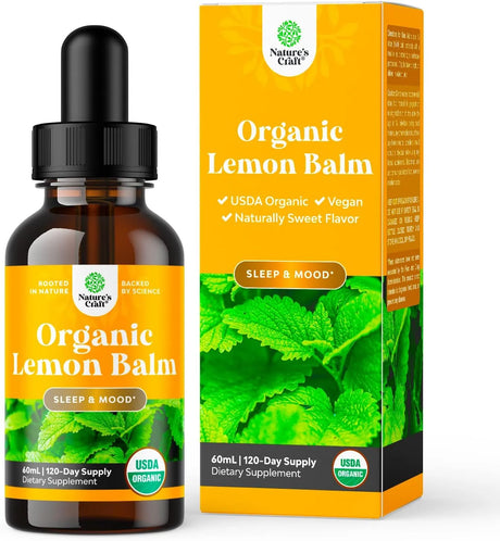 NATURES CRAFT - Natures Craft Lemon Balm Extract 60Ml. - The Red Vitamin MX - Suplementos Alimenticios - {{ shop.shopifyCountryName }}