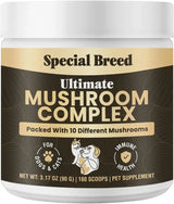 SPECIAL BREED - Special Breed Mushroom Powder for Dogs & Cats 180 Servicios 90Gr. - The Red Vitamin MX - Suplementos Herbales Para Perros - {{ shop.shopifyCountryName }}