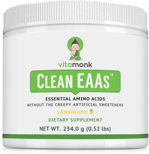 VITAMONK - VitaMonk Clean EAA Natural Lemonade Flavor 234Gr. - The Red Vitamin MX - Suplementos Alimenticios - {{ shop.shopifyCountryName }}