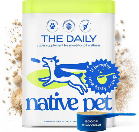 NATIVE PET - Native Pet 11-in-1 Multivitamin Powder for Dogs 60 Servicios - The Red Vitamin MX - Multivitamínicos Para Perros - {{ shop.shopifyCountryName }}