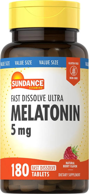 SUNDANCE - Sundance Melatonin 5Mg. 180 Tabletas - The Red Vitamin MX - Suplementos Alimenticios - {{ shop.shopifyCountryName }}