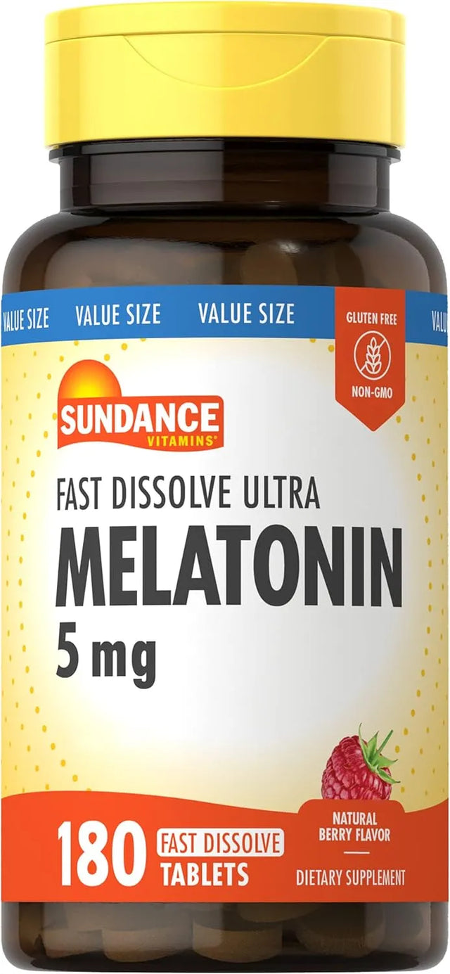 SUNDANCE - Sundance Melatonin 5Mg. 180 Tabletas - The Red Vitamin MX - Suplementos Alimenticios - {{ shop.shopifyCountryName }}