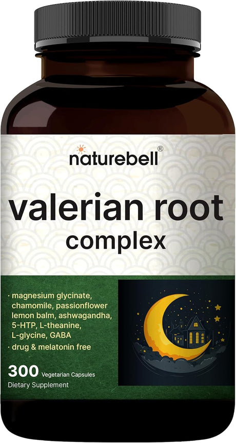 NATUREBELL - NatureBell Valerian Root Complex 300 Capsulas - The Red Vitamin MX - Suplementos Alimenticios - {{ shop.shopifyCountryName }}