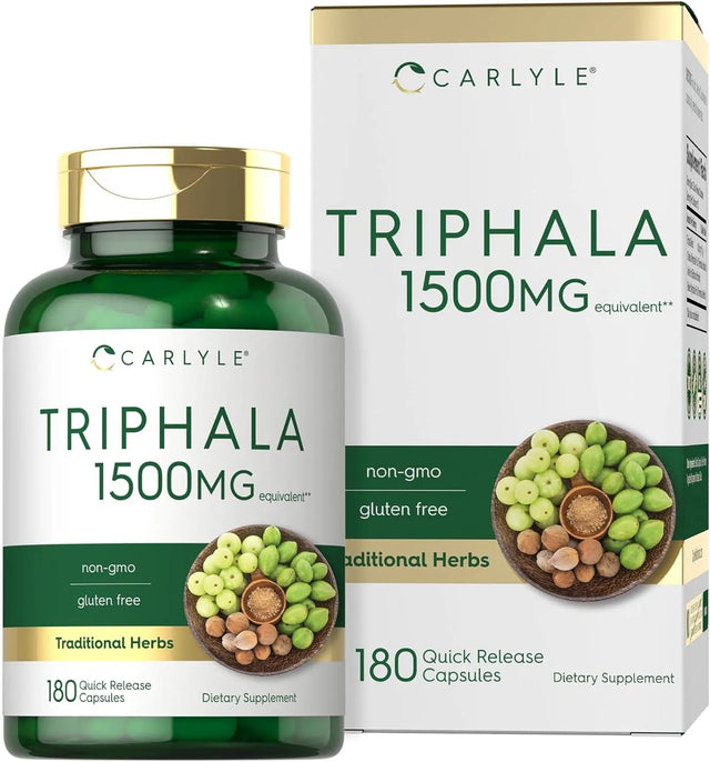 CARLYLE - Carlyle Triphala 1500Mg. 180 Capsulas - The Red Vitamin MX - Suplementos Alimenticios - {{ shop.shopifyCountryName }}