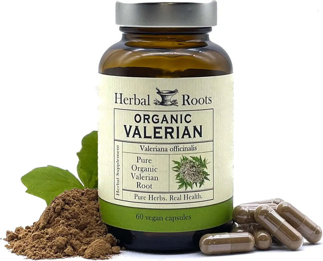 HERBAL ROOTS - Herbal Roots Pure Organic Valerian Root 900Mg. 60 Capsulas - The Red Vitamin MX - Suplementos Alimenticios - {{ shop.shopifyCountryName }}