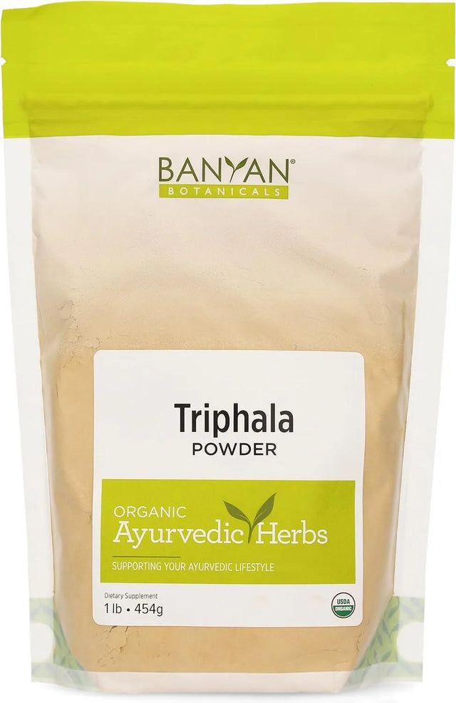 BANYAN - Banyan Botanicals Triphala Powder 454Gr. - The Red Vitamin MX - Suplementos Alimenticios - {{ shop.shopifyCountryName }}