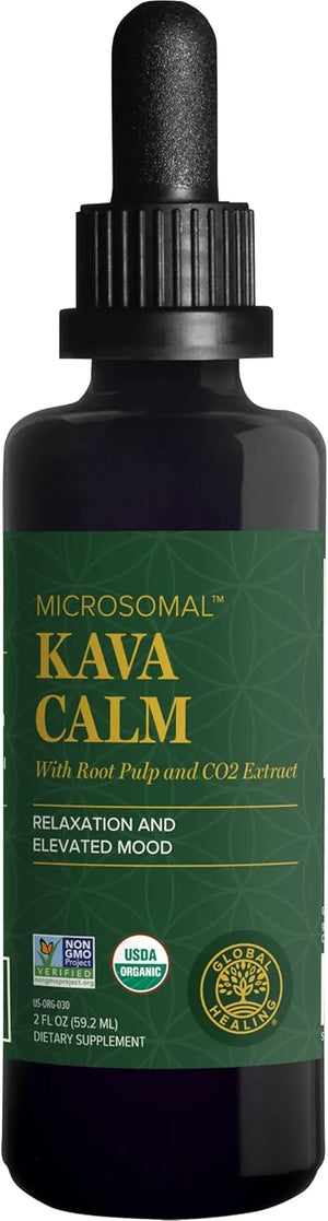GLOBAL HEALING CENTER - Global Healing Center Organic Kava Calm 2 Fl.Oz. - The Red Vitamin MX - Suplementos Alimenticios - {{ shop.shopifyCountryName }}