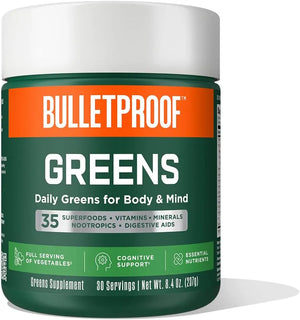BULLETPROOF - Bulletproof Greens Powder 30 Servicios 237Gr. - The Red Vitamin MX - Suplementos Alimenticios - {{ shop.shopifyCountryName }}