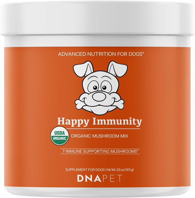 DNA PET - DNA PET Happy Immunity USDA Certified Organic Mushroom Complex for Dogs 101Gr. - The Red Vitamin MX - Suplementos Herbales Para Perros - {{ shop.shopifyCountryName }}