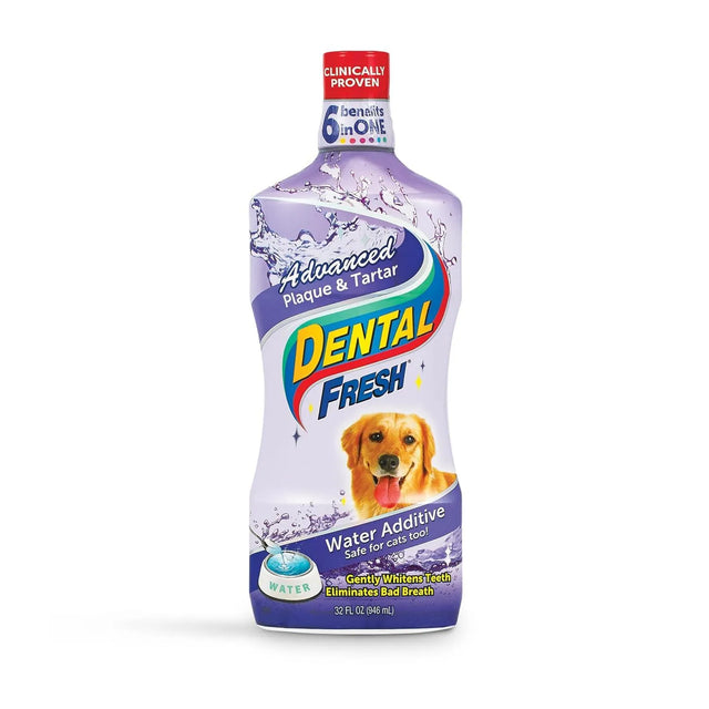 DENTAL FRESH - Dental Fresh Advanced Plaque and Tartar 946Ml. - The Red Vitamin MX - Cuidado Dental Para Perros - {{ shop.shopifyCountryName }}