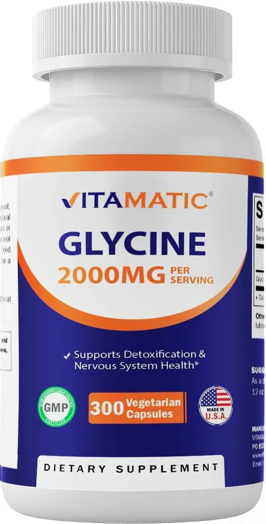 VITAMATIC - Vitamatic Glycine 2000Mg. 300 Capsulas - The Red Vitamin MX - Suplementos Alimenticios - {{ shop.shopifyCountryName }}