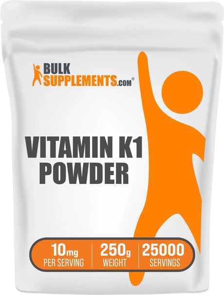 BULK SUPPLEMENTS - Bulk Supplements Vitamin K1 Powder 250Gr. - The Red Vitamin MX - Suplementos Alimenticios - {{ shop.shopifyCountryName }}
