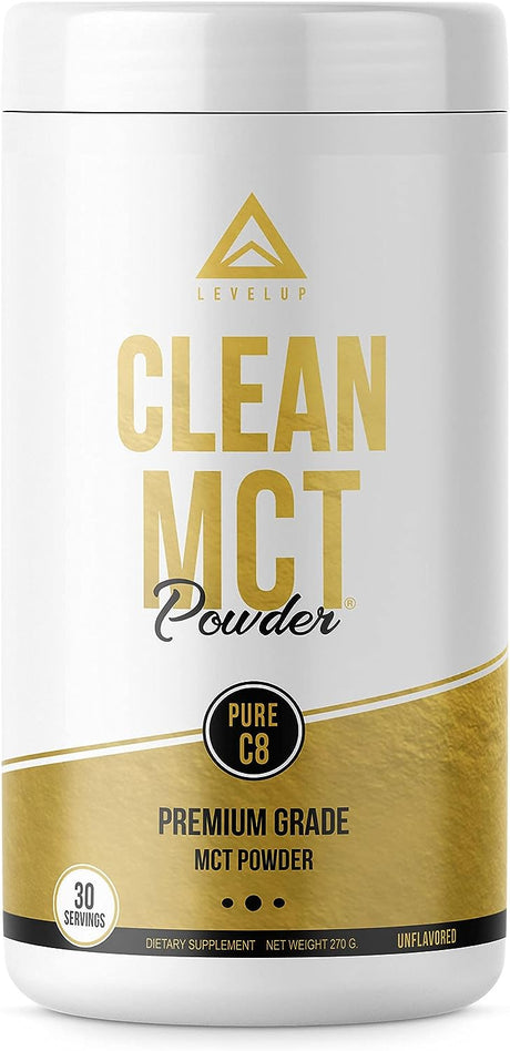 LevelUp Clean MCT Oil Powder 270Gr. - The Red Vitamin MX - Suplementos Alimenticios - LEVELUP