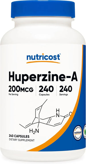 NUTRICOST - Nutricost Huperzine A 200mcg 240 Capsulas - The Red Vitamin MX - Suplementos Alimenticios - {{ shop.shopifyCountryName }}