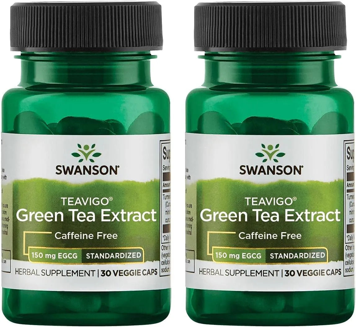 SWANSON - Swanson Teavigo Green Tea Extract 30 Capsulas 2 Pack - The Red Vitamin MX - Suplementos Alimenticios - {{ shop.shopifyCountryName }}