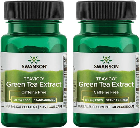 SWANSON - Swanson Teavigo Green Tea Extract 30 Capsulas 2 Pack - The Red Vitamin MX - Suplementos Alimenticios - {{ shop.shopifyCountryName }}