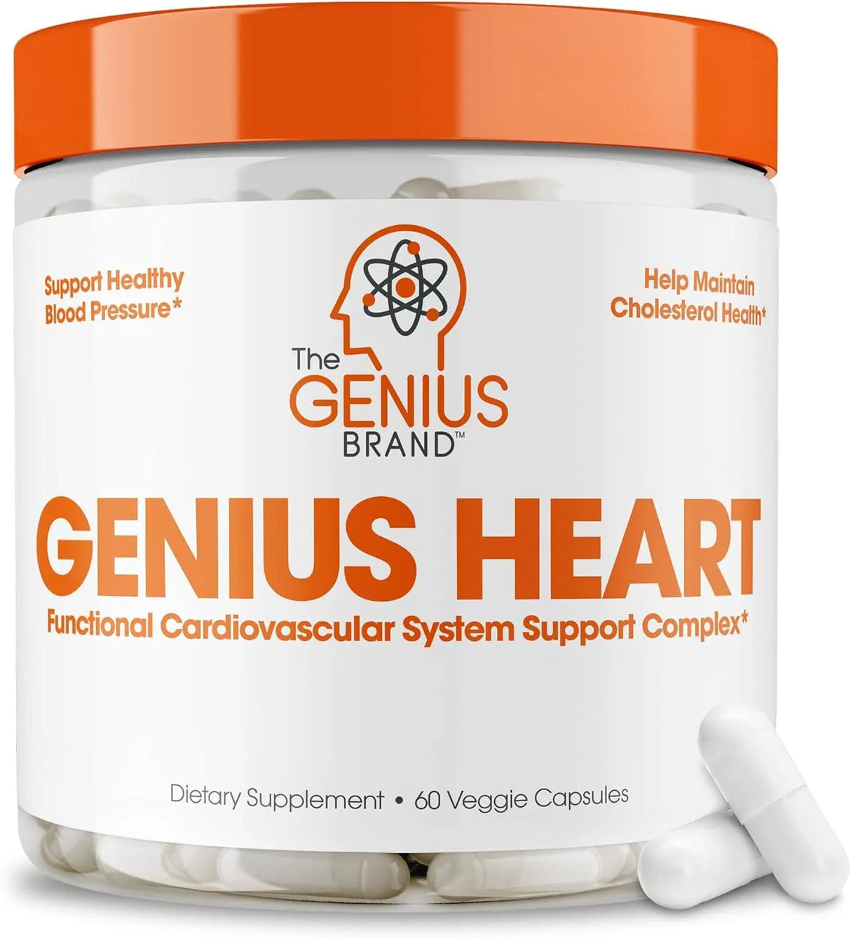 THE GENIUS BRAND - The Genius Brand Genius Heart 60 Capsulas - The Red Vitamin MX - Suplementos Alimenticios - {{ shop.shopifyCountryName }}