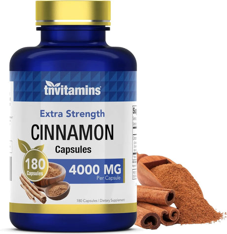 TNTVITAMINS - tnvitamins Ceylon Cinnamon 4000Mg. 180 Capsulas - The Red Vitamin MX - Suplementos Alimenticios - {{ shop.shopifyCountryName }}