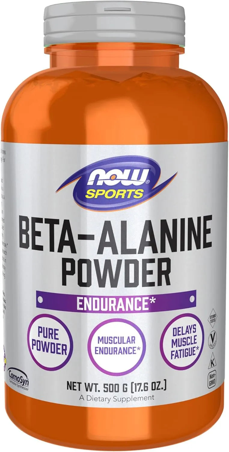 NOW SPORTS - NOW Foods Sports Nutrition Beta-Alanine Pure Powder 500Gr. - The Red Vitamin MX - Suplementos Alimenticios - {{ shop.shopifyCountryName }}