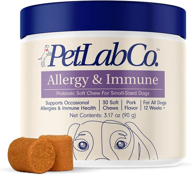 PETLAB CO. - PetLab Co. Allergy & Immune Daily Probiotics Small Size Dogs 30 Masticables - The Red Vitamin MX - Probióticos Para Perros - {{ shop.shopifyCountryName }}