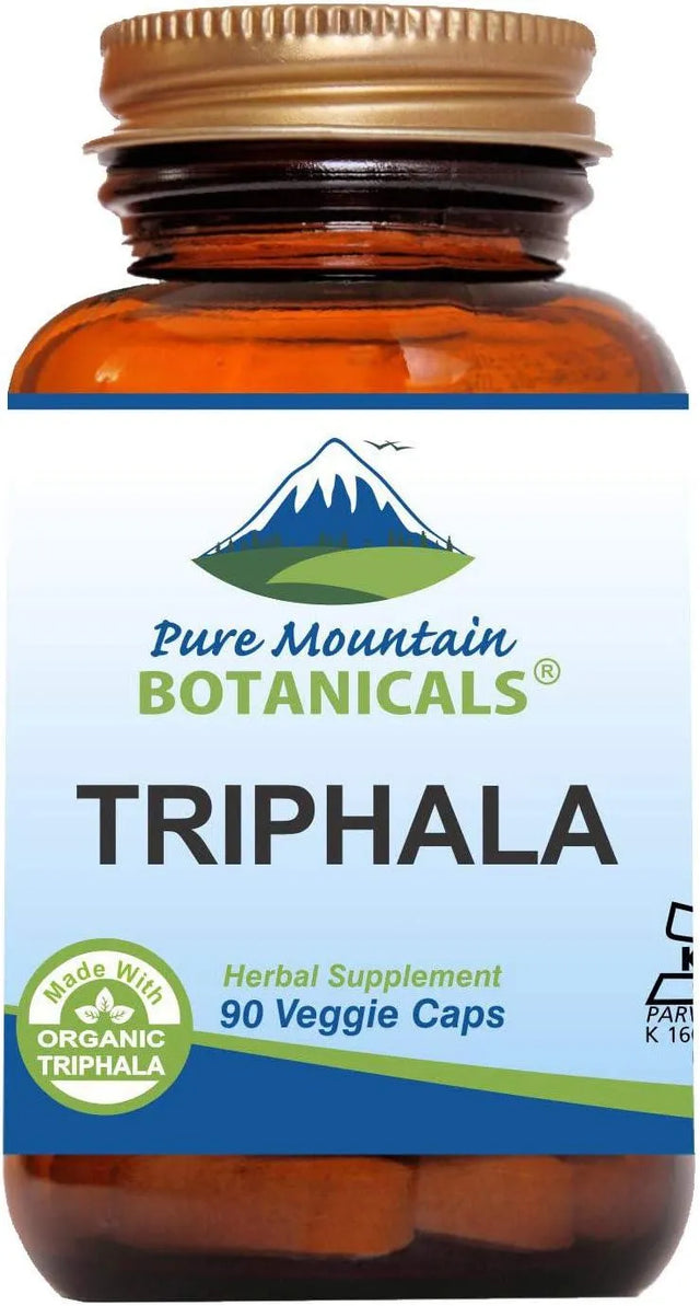 PURE MOUNTAIN BOTANICALS - Pure Mountain Botanicals Triphala 90 Capsulas - The Red Vitamin MX - Suplementos Alimenticios - {{ shop.shopifyCountryName }}