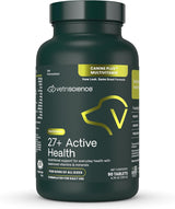 VetriScience Senior 27+ Active Health 90 Tabletas Masticables