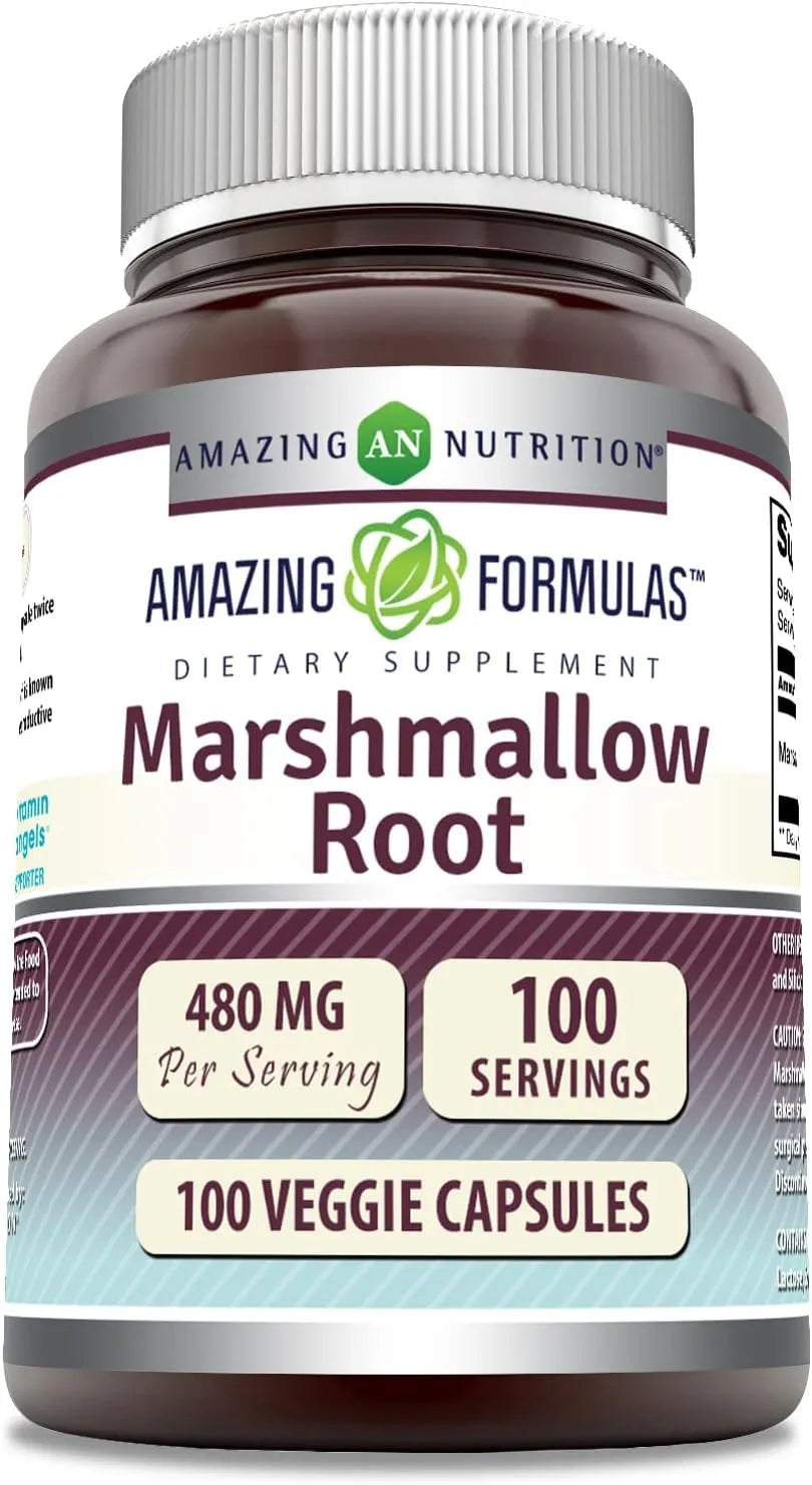 AMAZING FORMULAS - Amazing Formulas Marshmallow Root 480Mg. 100 Capsulas - The Red Vitamin MX - Suplementos Alimenticios - {{ shop.shopifyCountryName }}