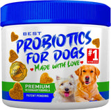 BEST PROBIOTICS FOR DOGS - BEST Probiotics for Dogs Digestive Health 30 Masticables - The Red Vitamin MX - Probióticos Para Perros - {{ shop.shopifyCountryName }}