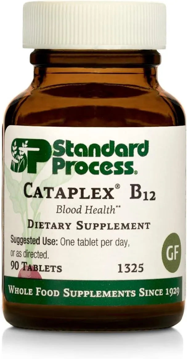 STANDARD PROCESS - Standard Process Cataplex B12 Supports Blood Health Folic Acid Metabolism 90 Tabletas - The Red Vitamin MX - Suplementos Alimenticios - {{ shop.shopifyCountryName }}