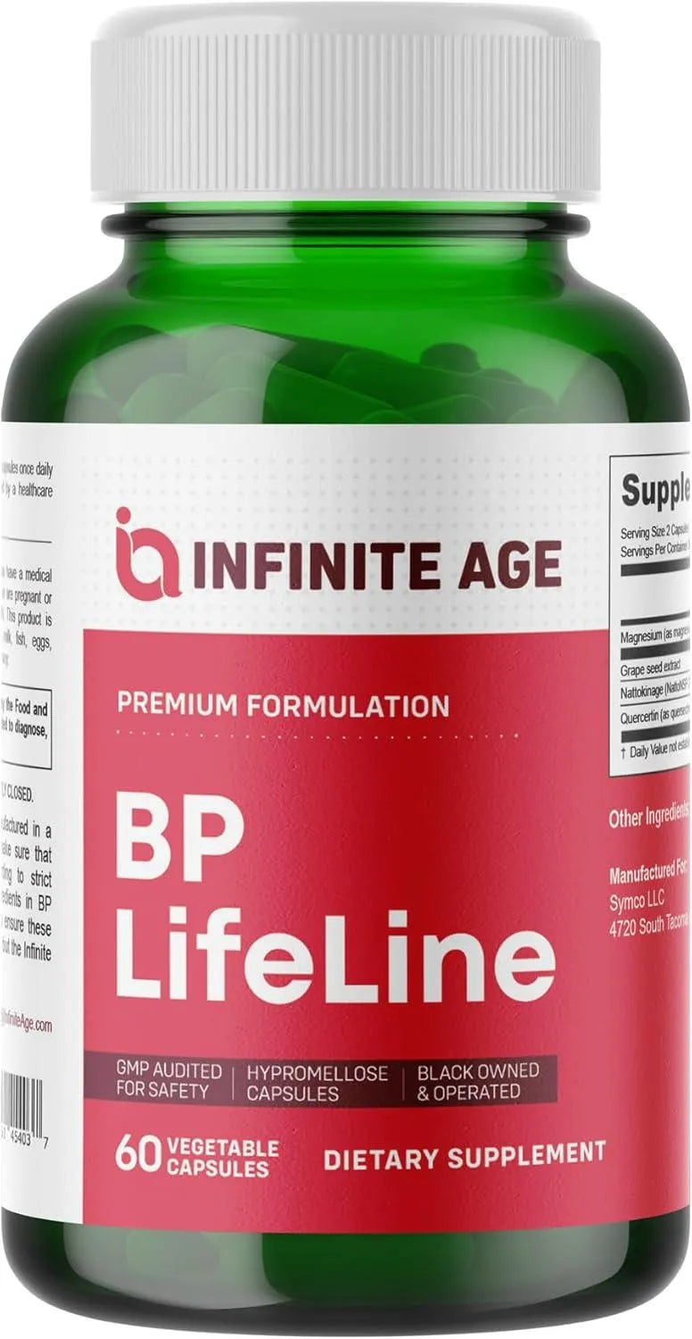 INFINITE AGE - INFINITE AGE BP Lifeline 60 Capsulas - The Red Vitamin MX - Suplementos Alimenticios - {{ shop.shopifyCountryName }}