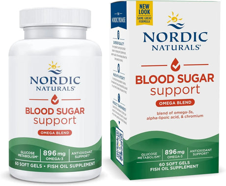 NORDIC NATURALS - Nordic Naturals Omega Blood Sugar Support 60 Capsulas Blandas - The Red Vitamin MX - Suplementos Alimenticios - {{ shop.shopifyCountryName }}