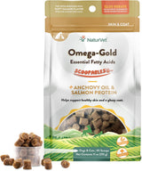 NaturVet Scoopables Omega-Gold Anchovy Oil & Salmon Supplement For Dogs and Cats 315Gr.