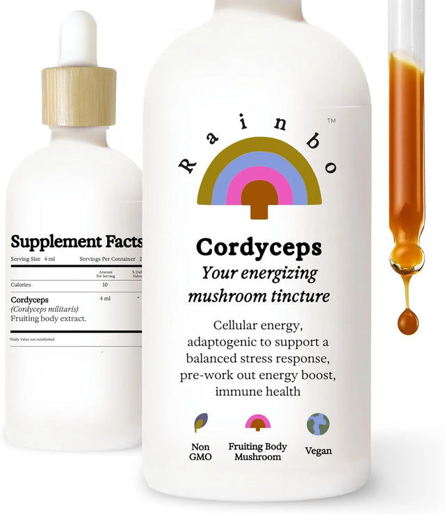 RAINBO - Rainbo Cordyceps Mushroom Tincture 3.4 Fl.Oz. - The Red Vitamin MX - Suplementos Alimenticios - {{ shop.shopifyCountryName }}